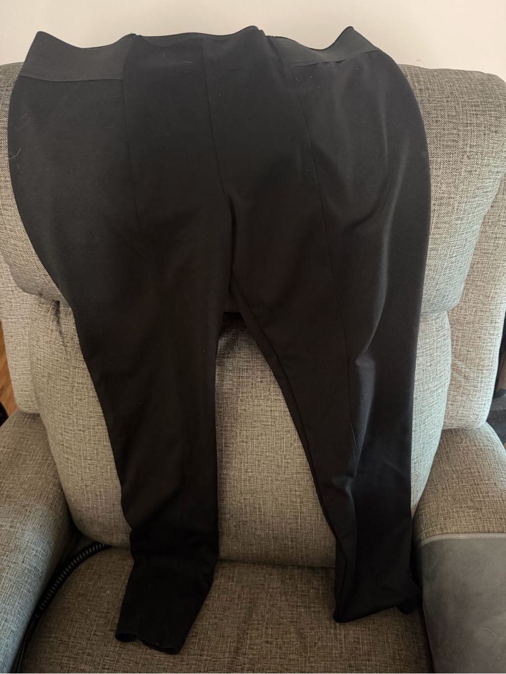 Simply Vera Vera Wang Black Women's Ponte Leggings